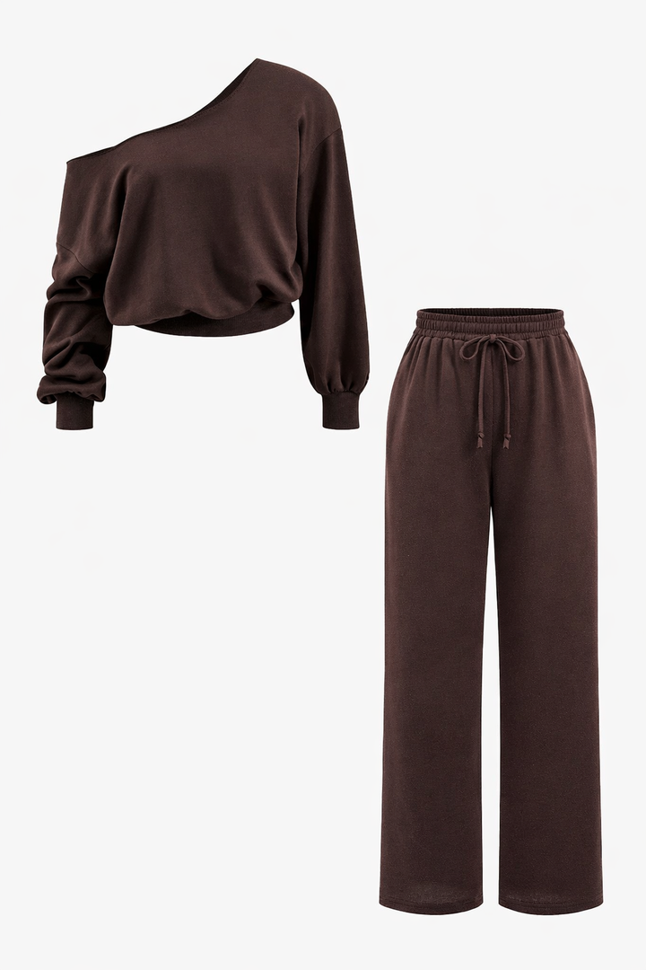 Ulrike | Dames set met offshoulder broek