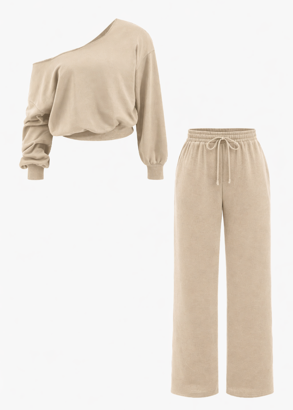 Minova | Tweedelige Comfy Set Dames - Trendy Top en Broek