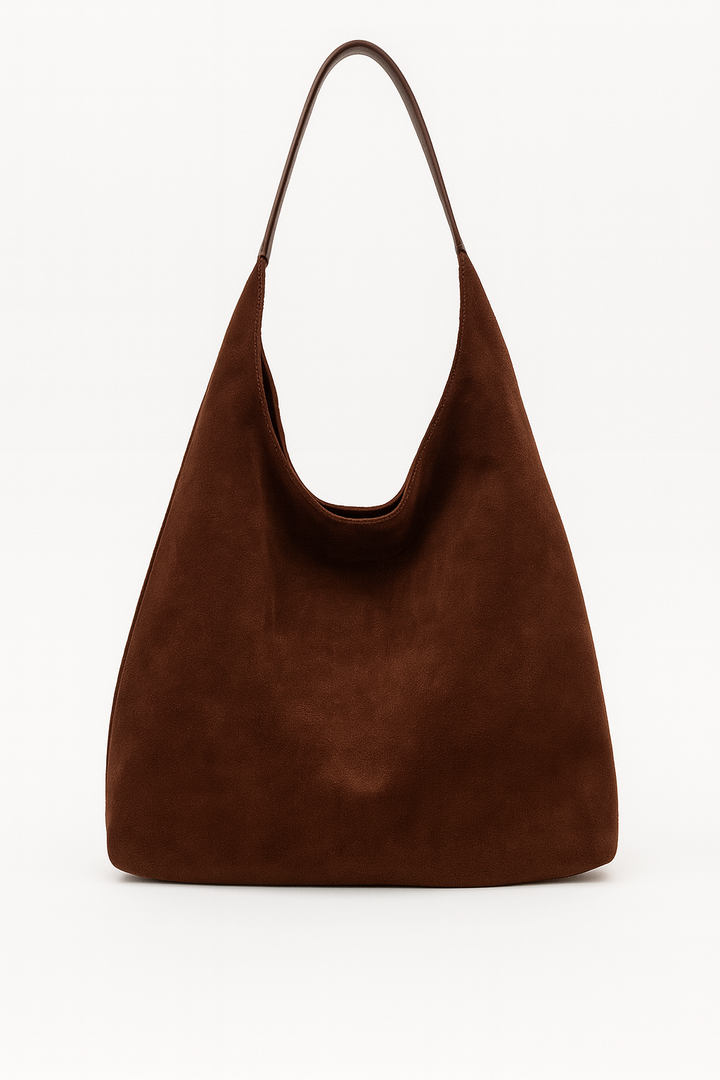 Abigail | Dames tote tas met suède en schouderbanden