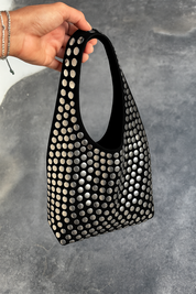 Jules | Trendy Schoudertas met Studs voor Dames - Compact, Hoogwaardige Afwerking