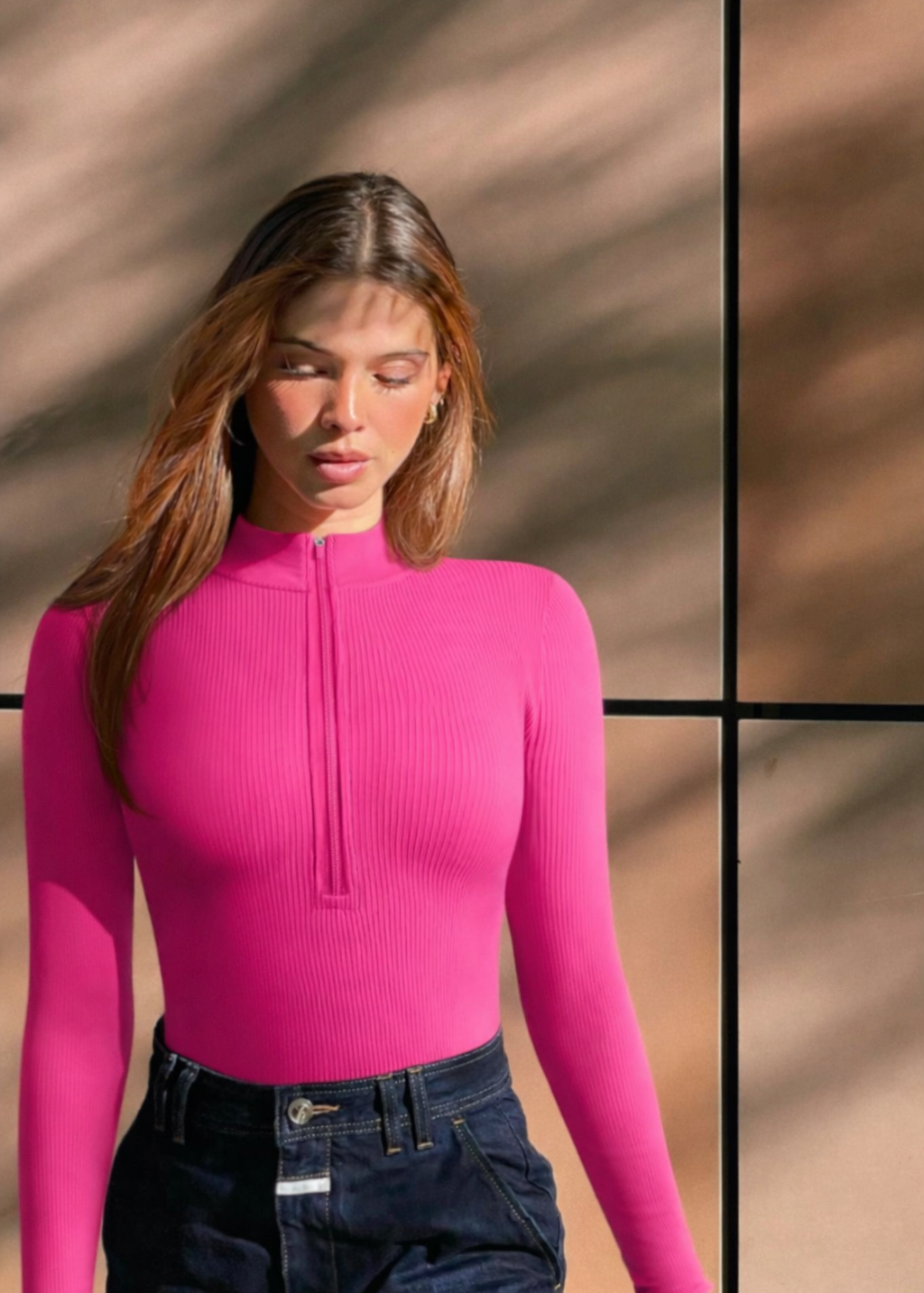 Yara | Bodysuit Top met Rits - Veelzijdig, Comfortabel en Functioneel