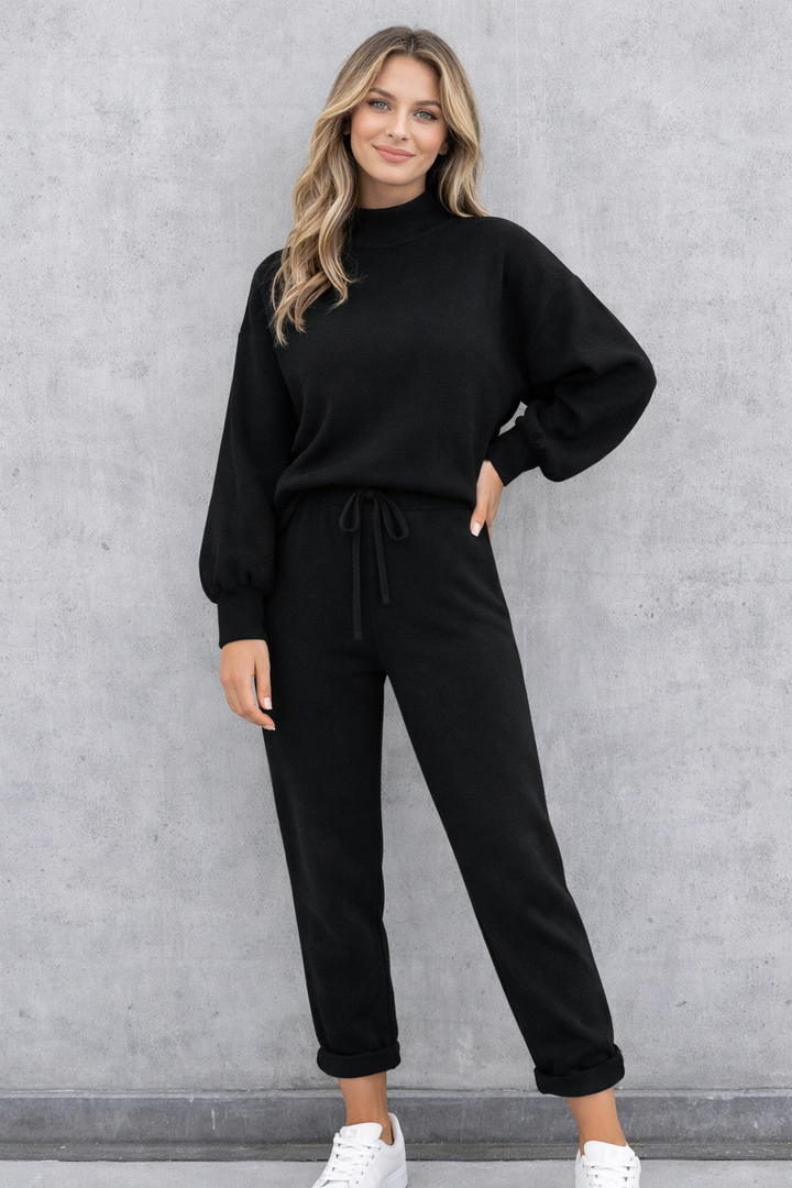 Hester | Dames set met col koordtaille
