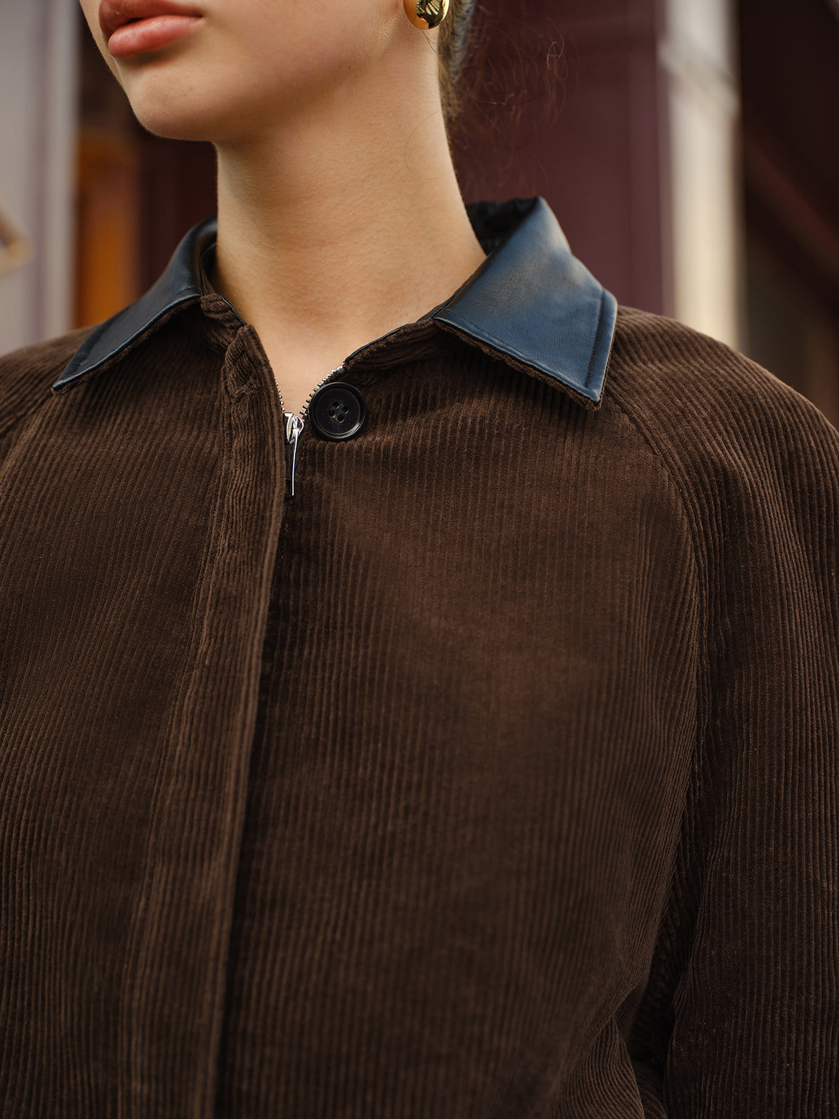 Cora | Corduroy Casual Tussenjas Dames