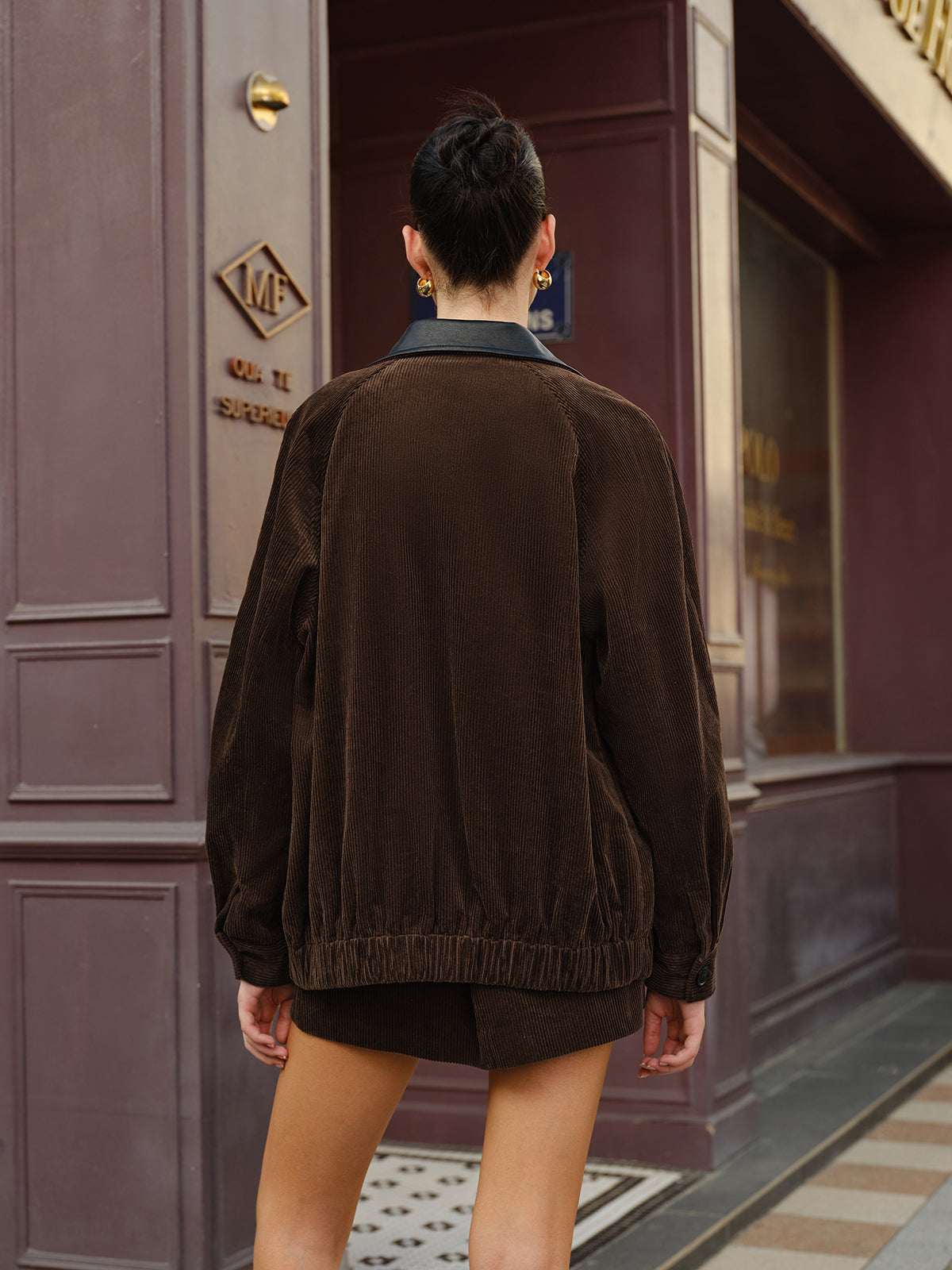 Cora | Corduroy Casual Tussenjas Dames