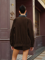 Cora | Corduroy Casual Tussenjas Dames