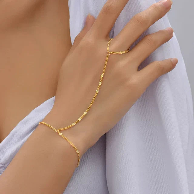 Journey | Dames handketting met ringverbinding verstelbare sluiting