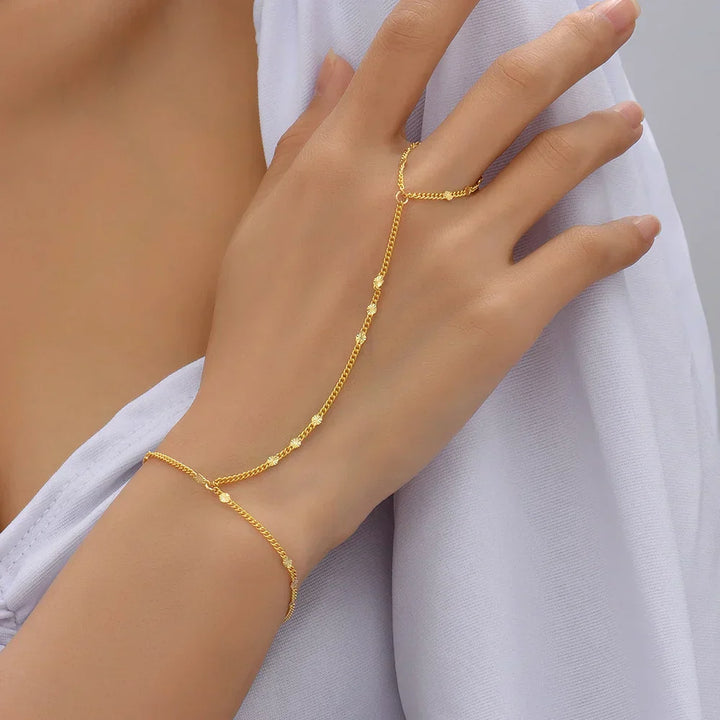 Journey | Dames handketting met ringverbinding verstelbare sluiting