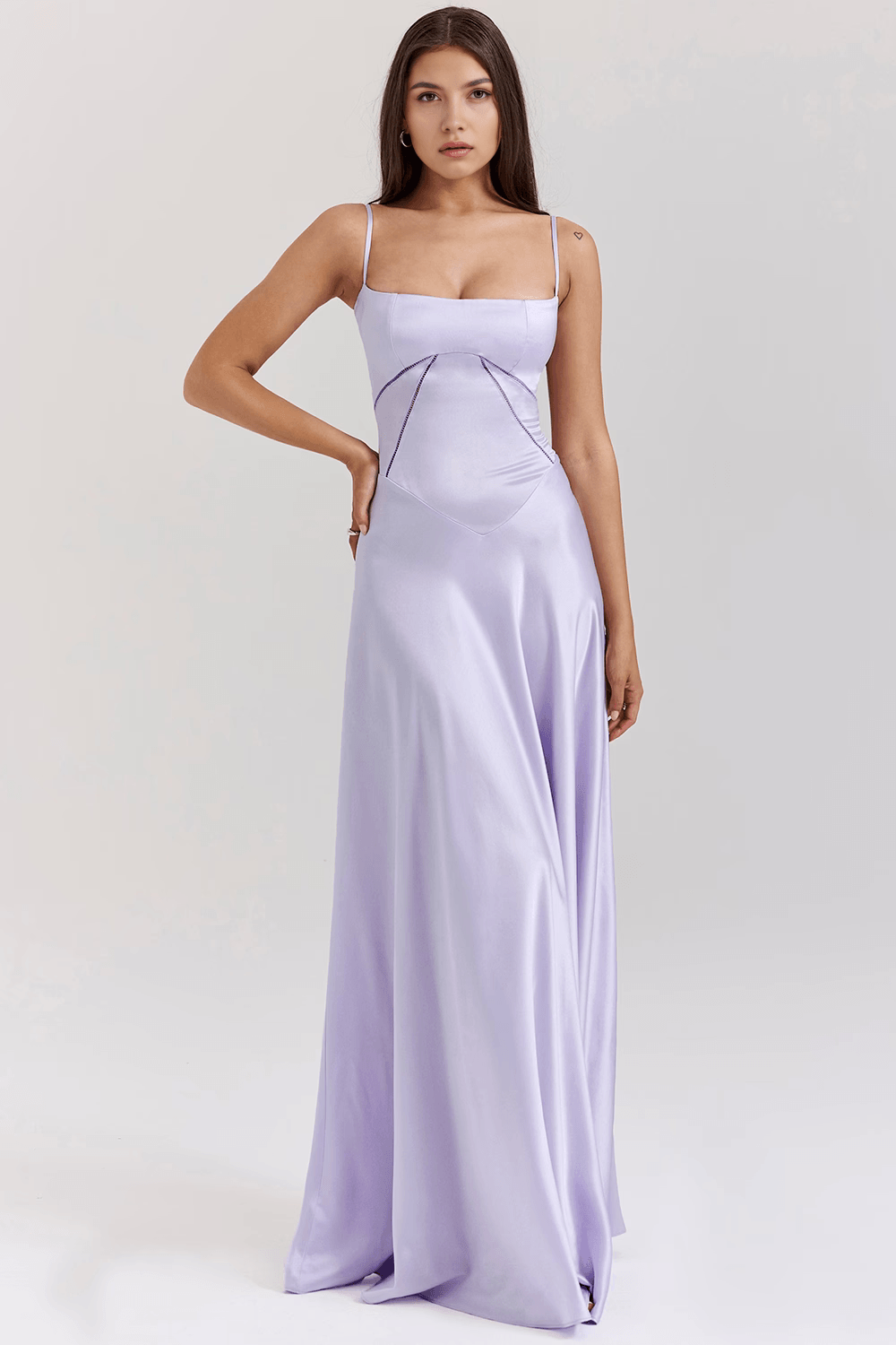 Donna | Elegante Maxi Burstier Jurk