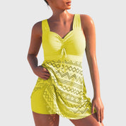 Inoa | Tweedelige Bikini Set met Rok, Comfortabele Mode voor de Zomer