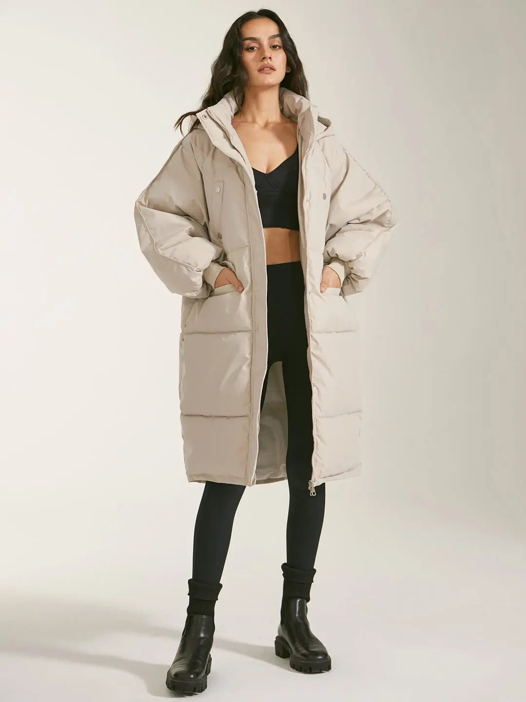 Georgia | Dames Winterjas Parka - Warm en Stijlvol met Praktische Capuchon