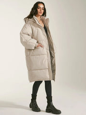Georgia | Dames Winterjas Parka - Warm en Stijlvol met Praktische Capuchon