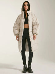 Georgia | Dames Winterjas Parka - Warm en Stijlvol met Praktische Capuchon
