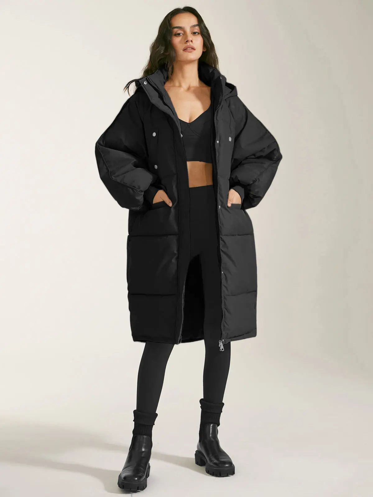 Georgia | Dames Winterjas Parka - Warm en Stijlvol met Praktische Capuchon