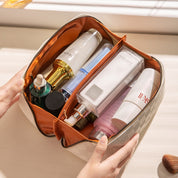Ellieh | Luxe Make-up Tas voor Dames - Hoogwaardig PU-leer, Slimme Indeling