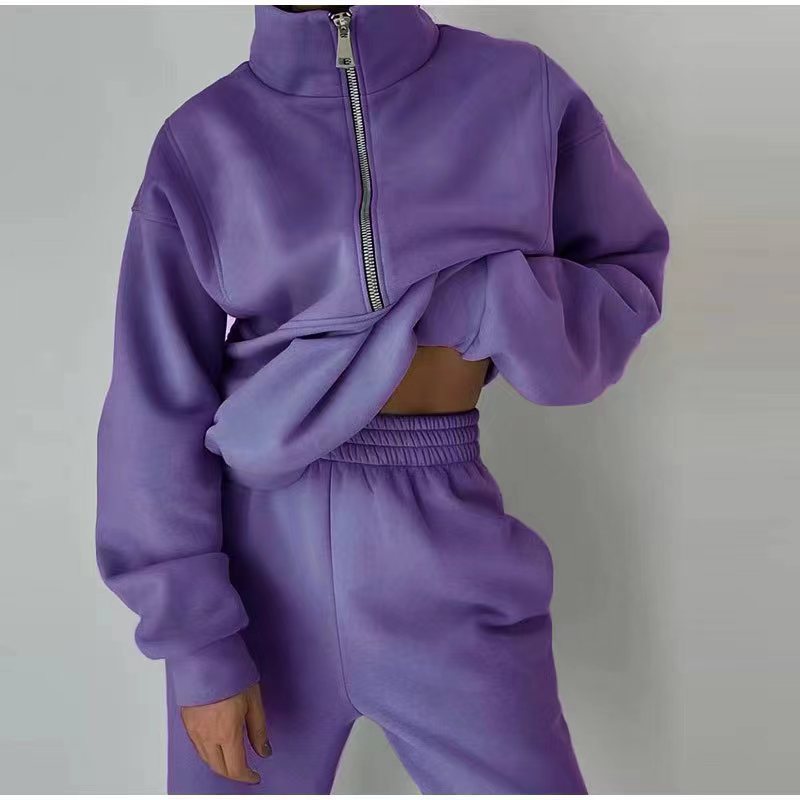 Denise | Tweedelige Sport Set Dames - Hoogwaardige Stoffen Mix, Hoodie en Joggingbroek