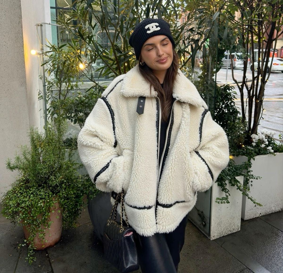 Candice | Fleece Winterjas Dames - Trendy, Stijlvol en Comfy