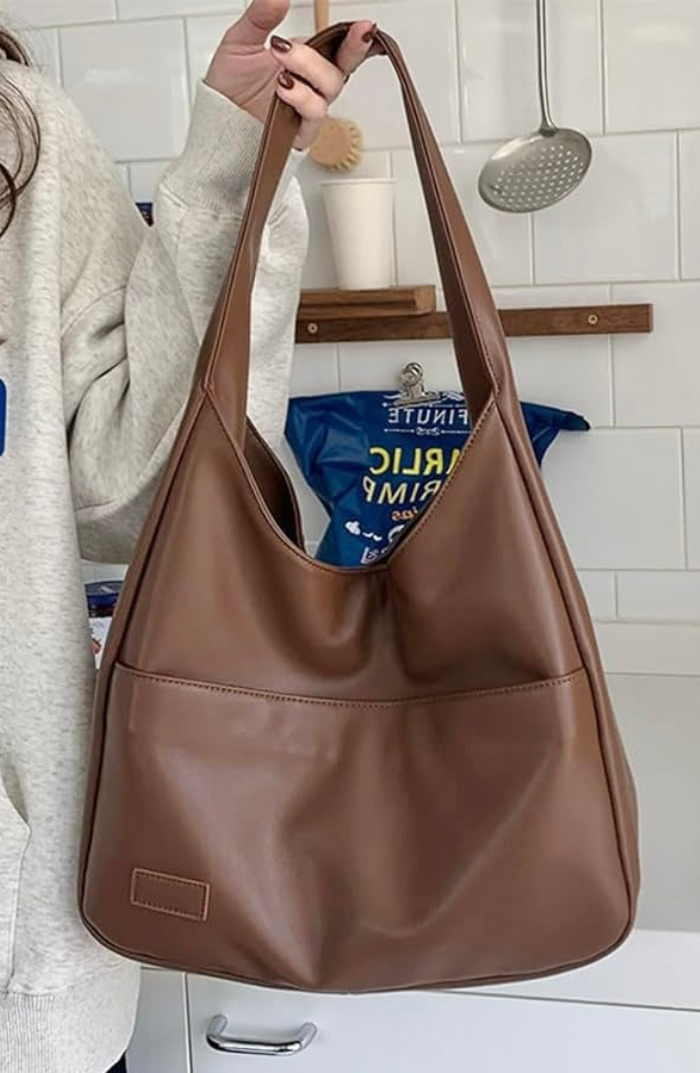 Maia | Ruime Schoudertas van Vegan Leer