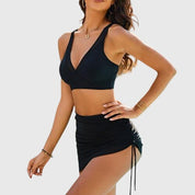 Femke | High-Waisted Bikini Set Dames - Comfortabel Ontwerp met Tummy Control