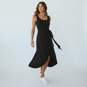 Eline | Zomerse Wikkeljurk Dames - Rekbaar Comfort met Elegante Overslag