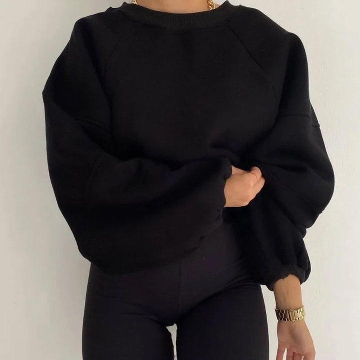 Rebecca | Dames Trui met Pofmouwen Losse Pasvorm