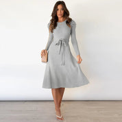 Eloisa | Sweater Jurk Dames - Zachte Stof, Elegante Pasvorm, Midi Model