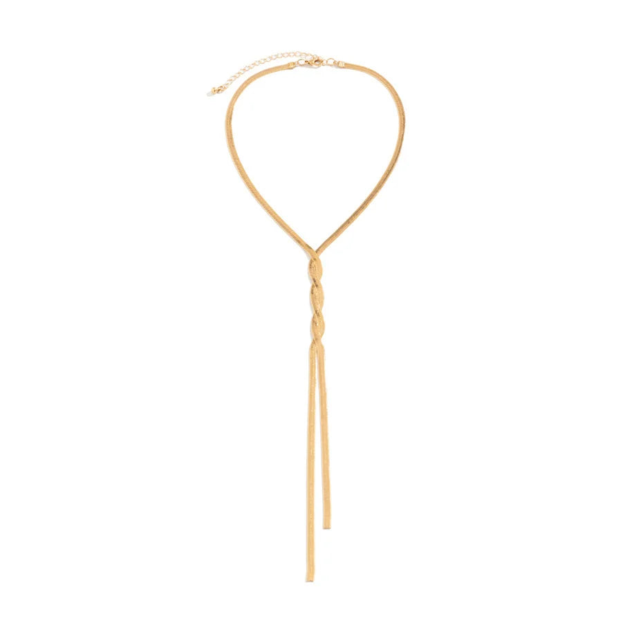 Evaline | Verstelbare Dames Ketting - Elegant met Slangenontwerp