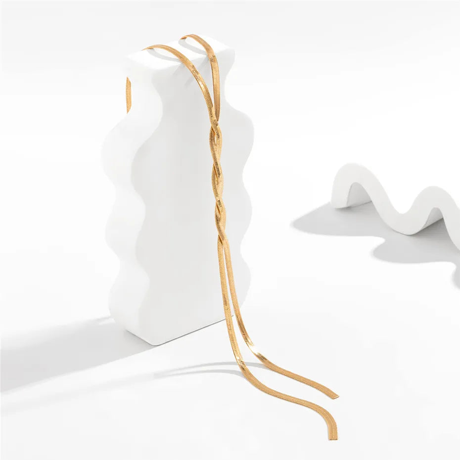Evaline | Verstelbare Dames Ketting - Elegant met Slangenontwerp