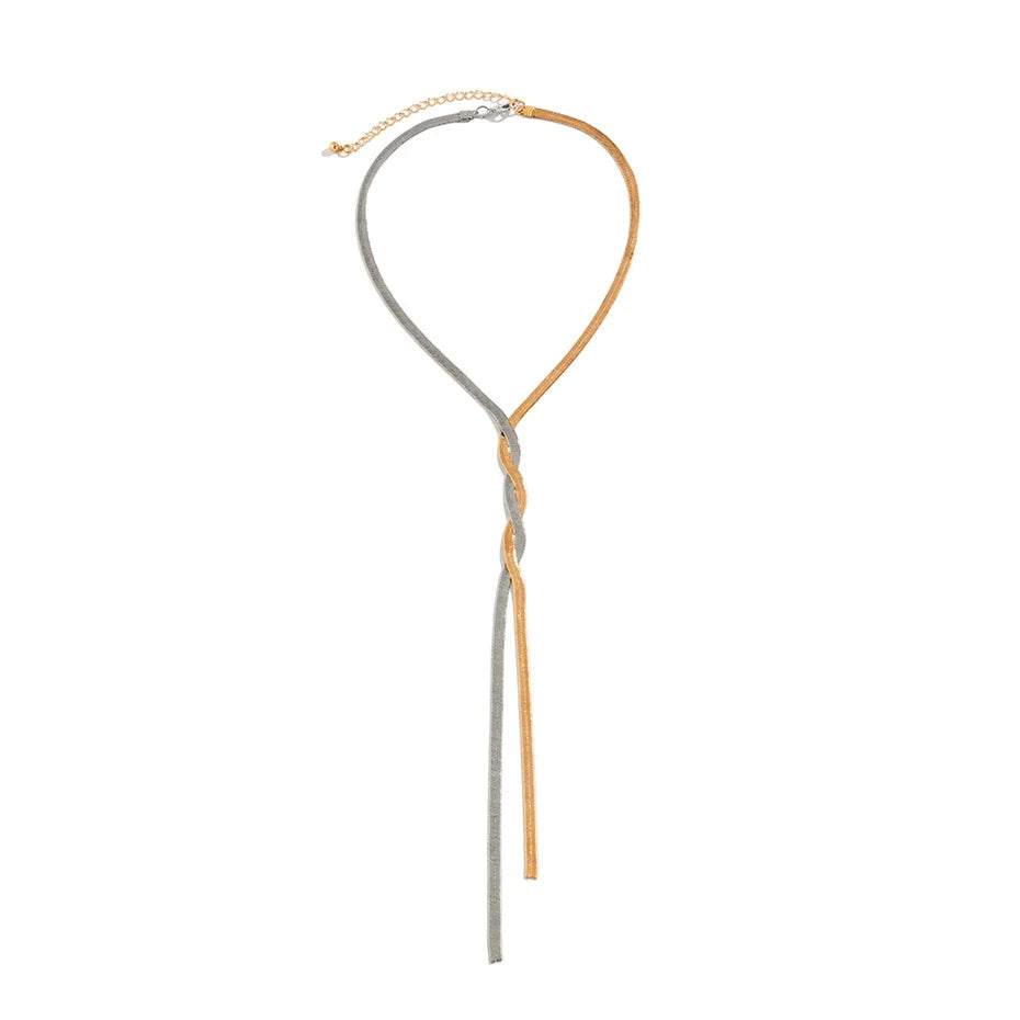Evaline | Verstelbare Dames Ketting - Elegant met Slangenontwerp