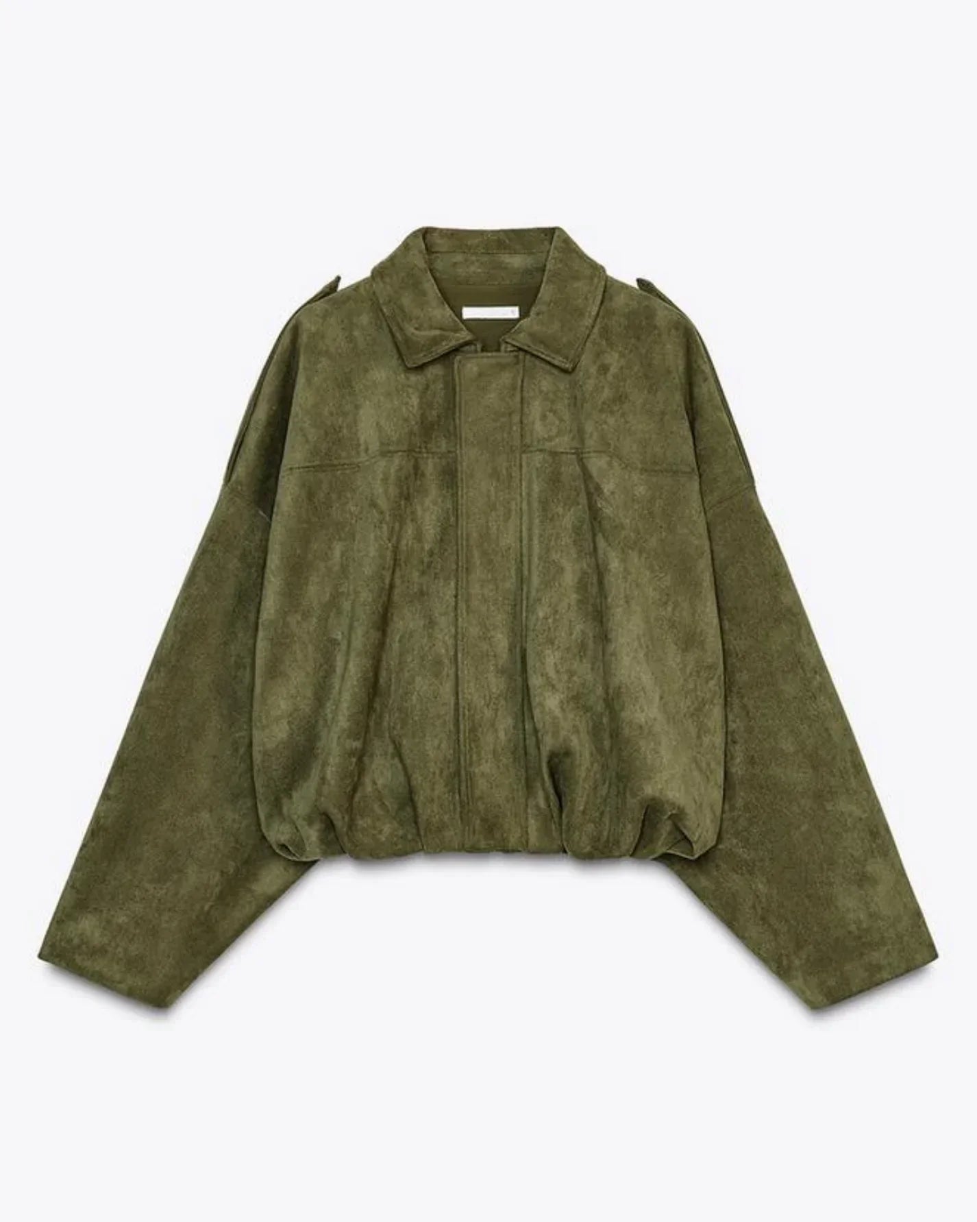 Fabiane | Elegante Suède Leren Jas voor Dames – Trendy & Stijlvol