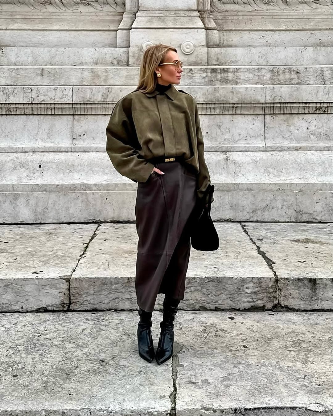 Fabiane | Elegante Suède Leren Jas voor Dames – Trendy & Stijlvol