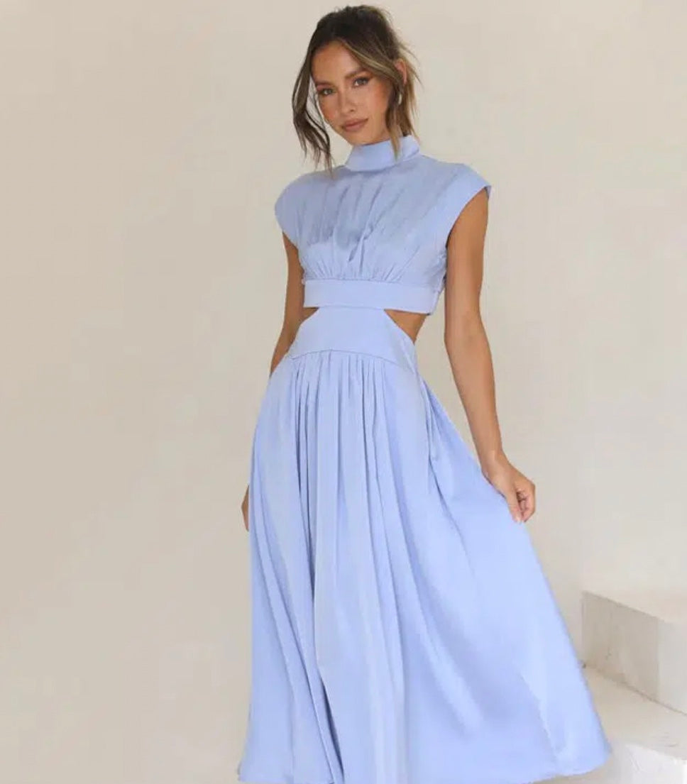 Jaylina | Maxi Jurk met Open Zijkanten