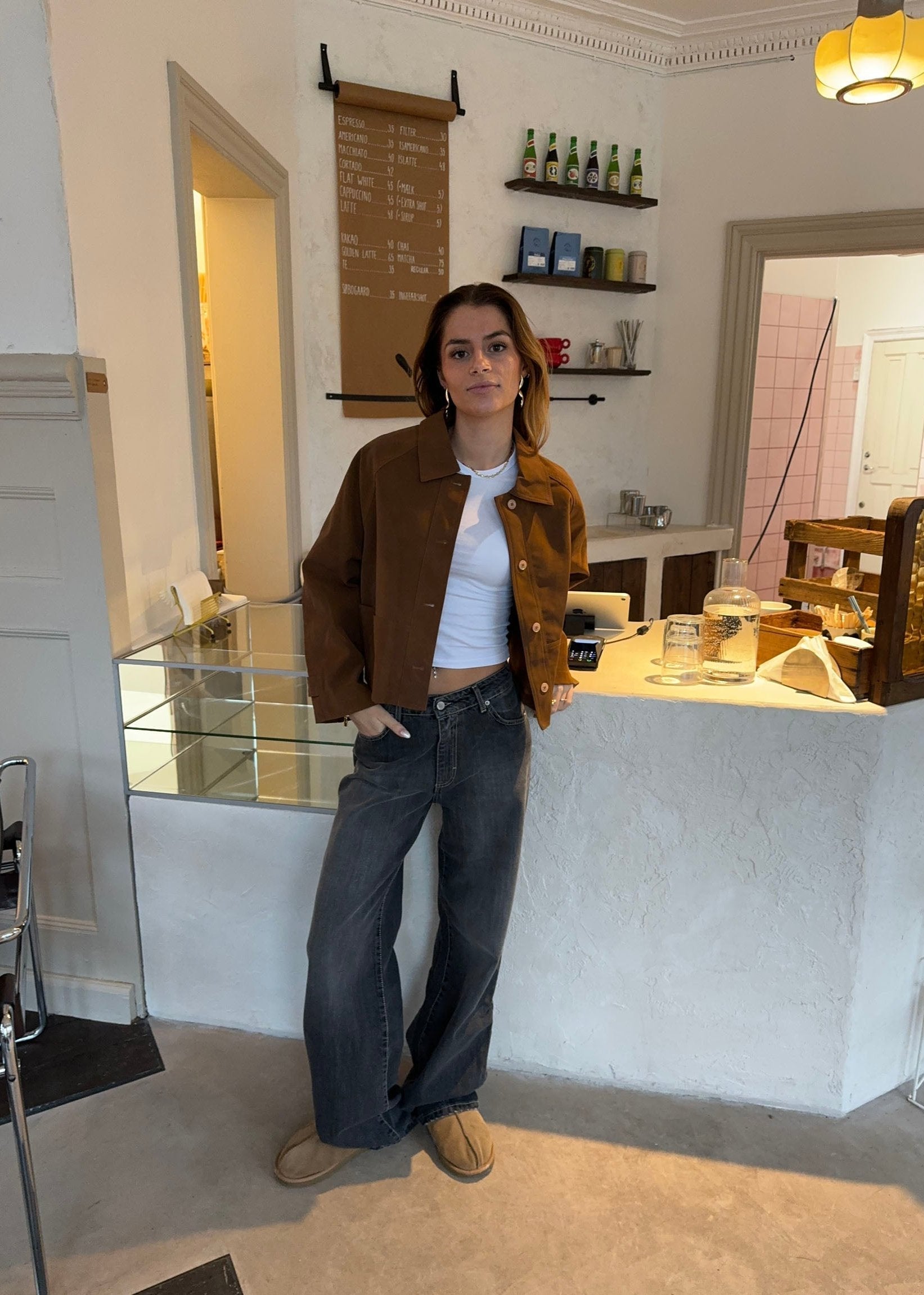 Yuma | Casual Dames Tussenjas met Knoopsluiting – Comfortabel en Stijlvol