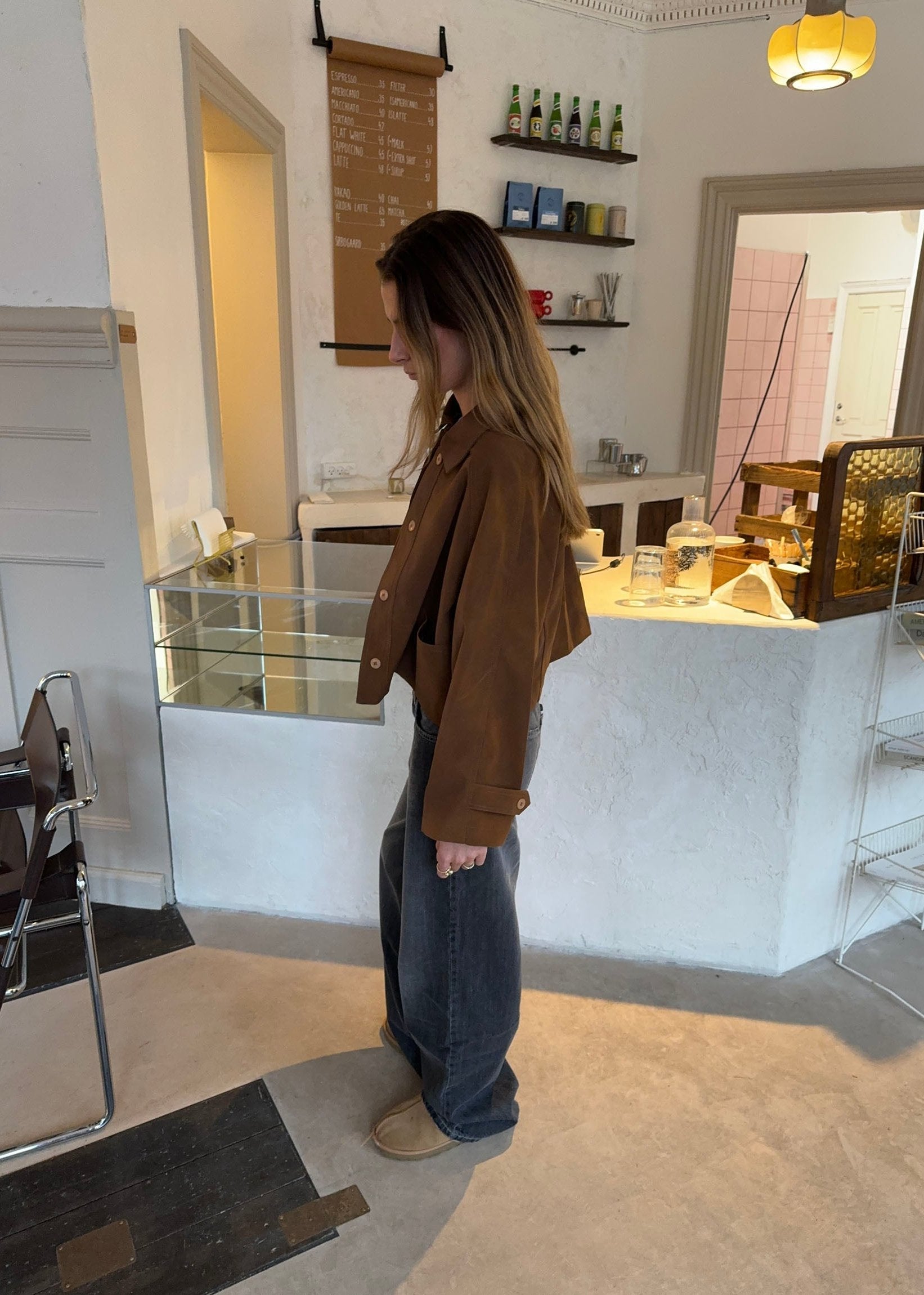 Yuma | Casual Dames Tussenjas met Knoopsluiting – Comfortabel en Stijlvol