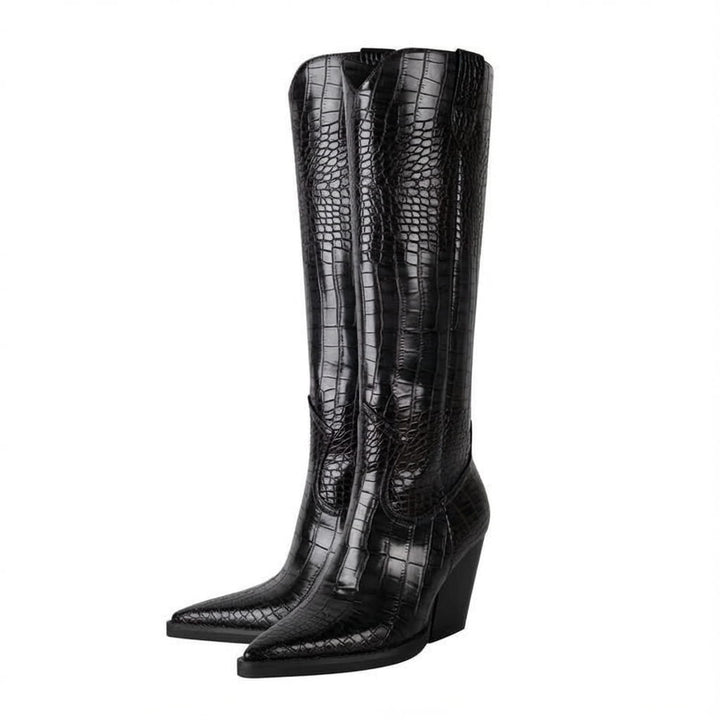 Westlyn Croc Leren Laarzen