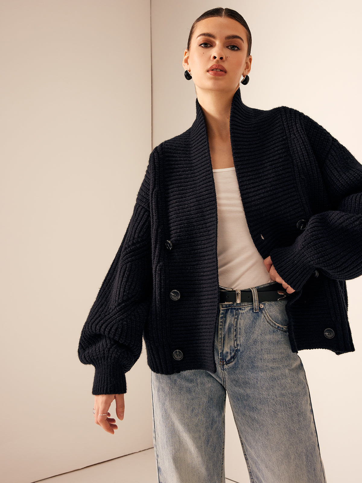 Gera | Comfy Gebreide Trui Dames - Hoge Stretch en Warm