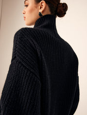Gera | Comfy Gebreide Trui Dames - Hoge Stretch en Warm