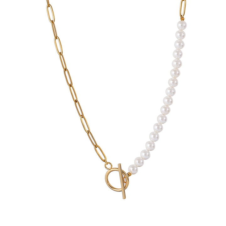 Poppy | Dames sieradenset ketting armband schakelring detail