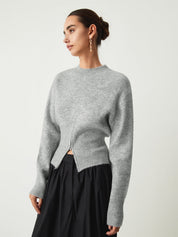 Hali | Trendy Trui Dames met Halve Rits Ontwerp - Regular Fit