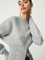 Hali | Trendy Trui Dames met Halve Rits Ontwerp - Regular Fit