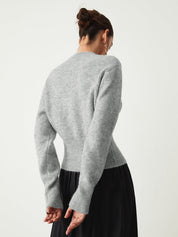 Hali | Trendy Trui Dames met Halve Rits Ontwerp - Regular Fit