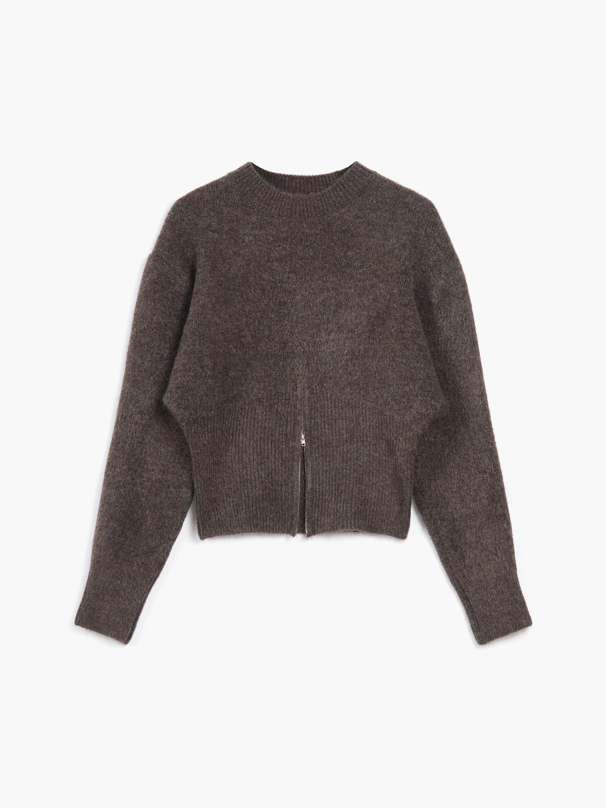 Hali | Trendy Trui Dames met Halve Rits Ontwerp - Regular Fit
