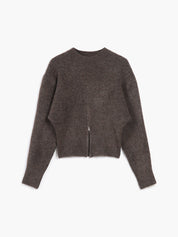 Hali | Trendy Trui Dames met Halve Rits Ontwerp - Regular Fit