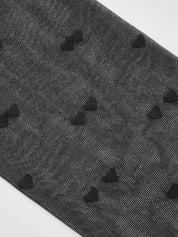 Hearts | Luxe Dames Panty's met Hartpatroon - Elegante, Hoogwaardige Stoffen Mix
