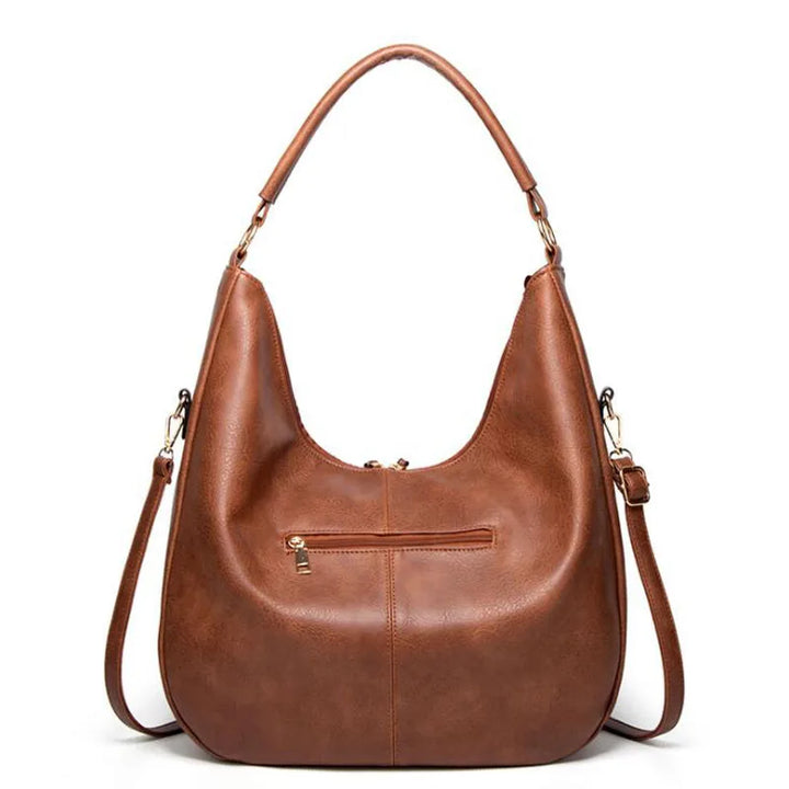Lola | Dames schoudertas met trekkoord detail