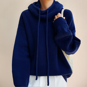 Roxy | Comfy Wollen Hoodie Dames met Capuchon - Oversized en Trendy