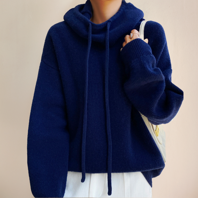 Roxy | Comfy Wollen Hoodie Dames met Capuchon - Oversized en Trendy