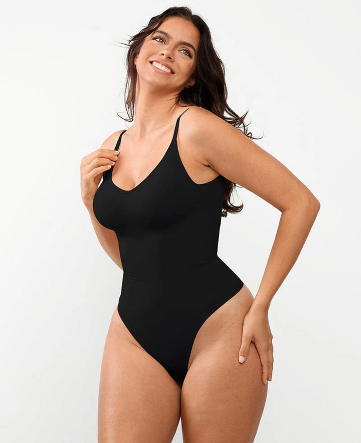 Octavia | Dames bodysuit met naadloze afwerking en string