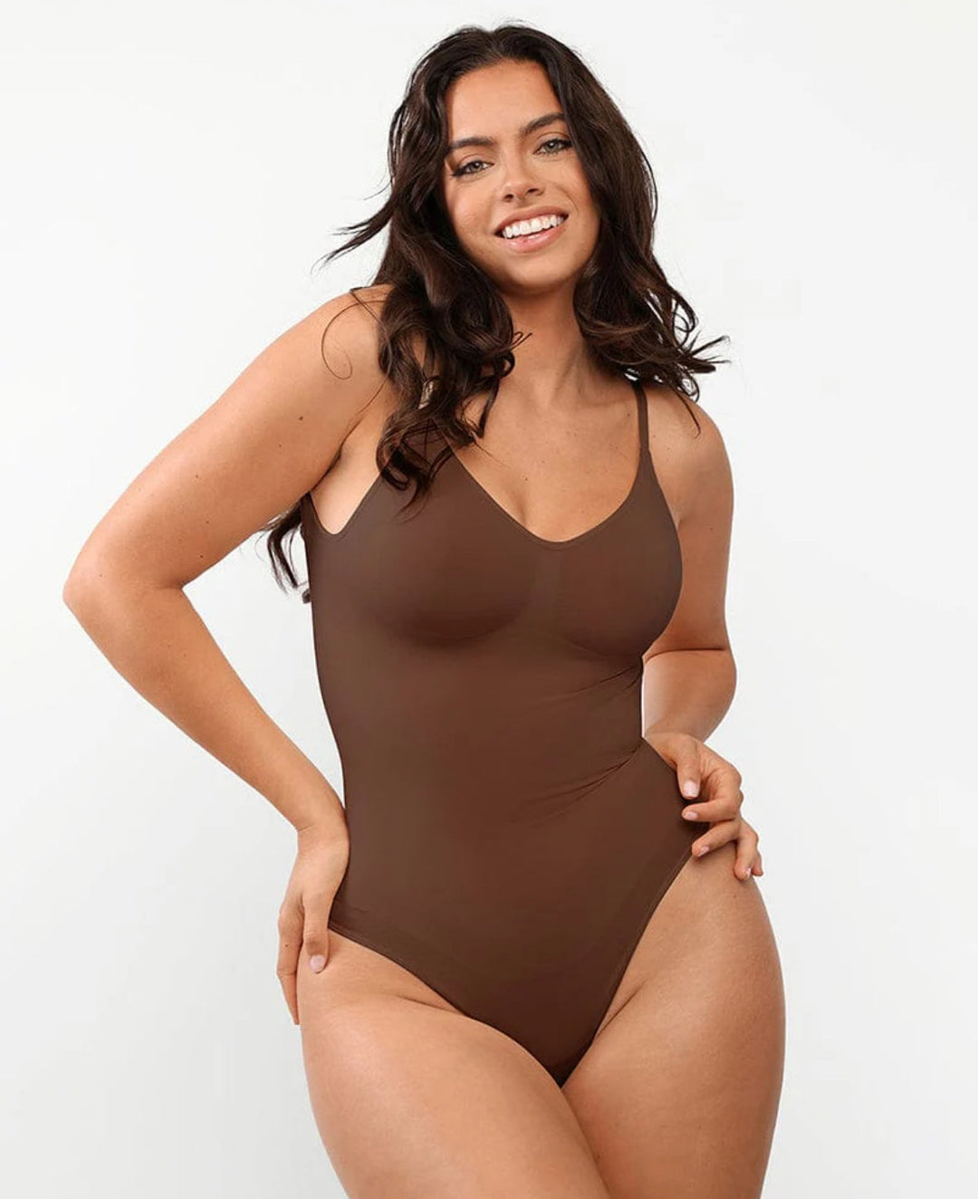 Octavia | Dames bodysuit met naadloze afwerking en string