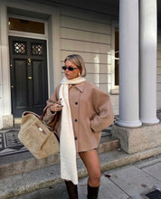Acy | Oversized Wollen Jas Met Knopen