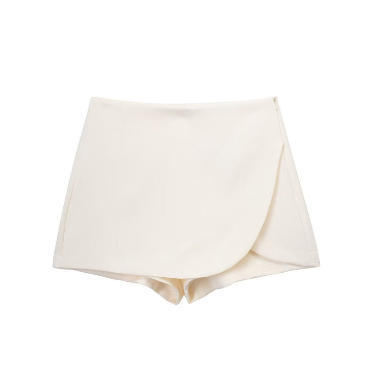 Blair | Dames skort met overslag en elastische taille